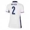 England Kyle Walker #2 Hemmatröja Dam EM 2024 Korta ärmar